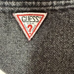 Vintage Guess Charcoal Denim Jeans